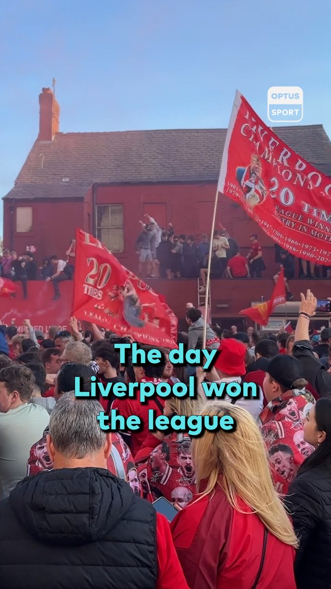 Liverpool WIN THE LEAGUE at Anfield and this is what it was like to be there 🏆 The city. The stadium. The fans. The party. Reds fans will remember it forever.