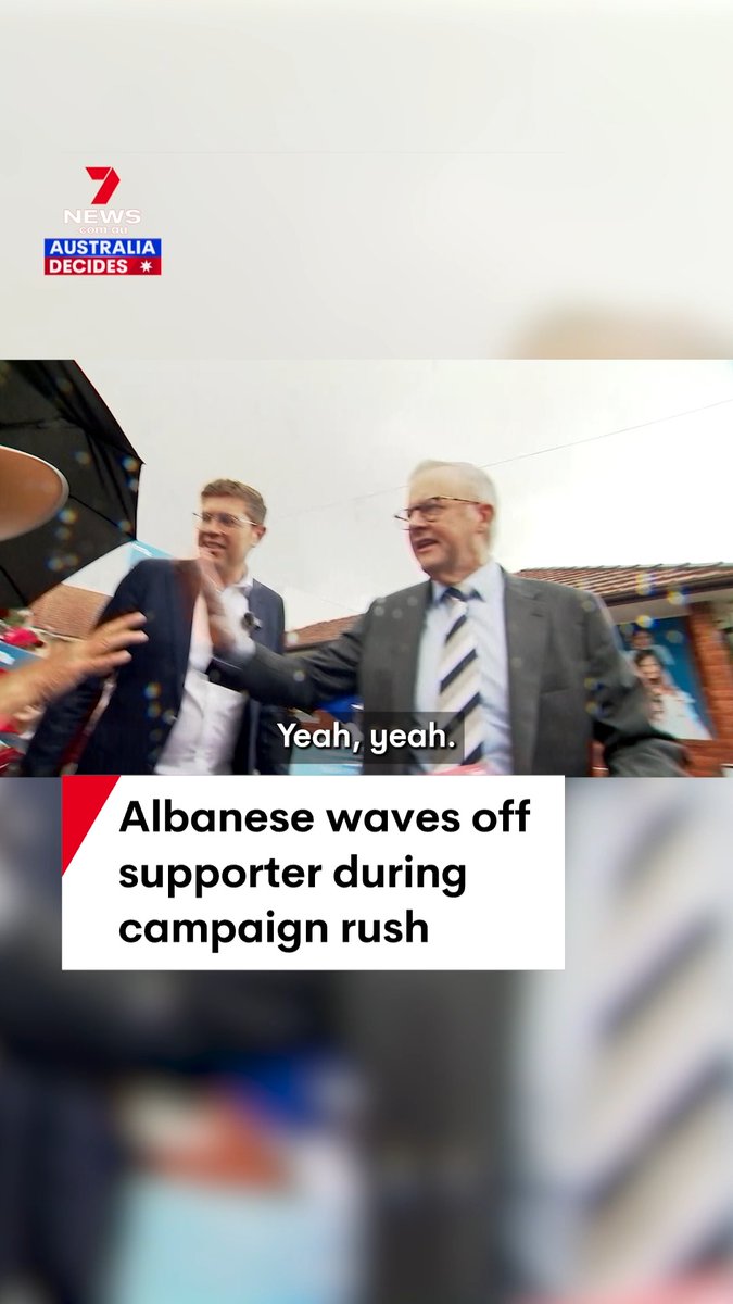 Anthony Albanese has lost his composure at a pre-polling event in Sydney. It comes as the Prime Minister ramps up the speed of his campaign in the final days before election. #auspol #auselection #ausvotes #albanese #dutton #labor #liberal #australia #election2025 #breakingnews #7NEWS