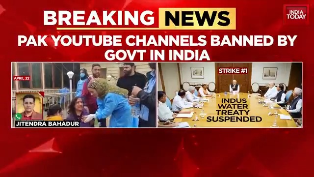India cracks down on Pak YouTube channels; Shoaib Akhtar, Arzoo Kazmi's YT channels banned Dawn, Samaa, Ary, Geo among 16 channels blocked in India #ITVideo | Pooja Shali Jitendra Bahadur Singh