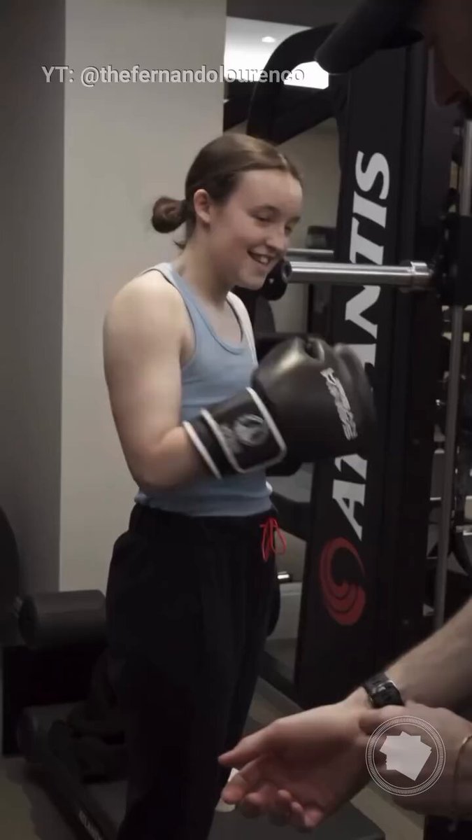 Incredibly rare footage of Bella Ramsey in training for The Last of Us 2.