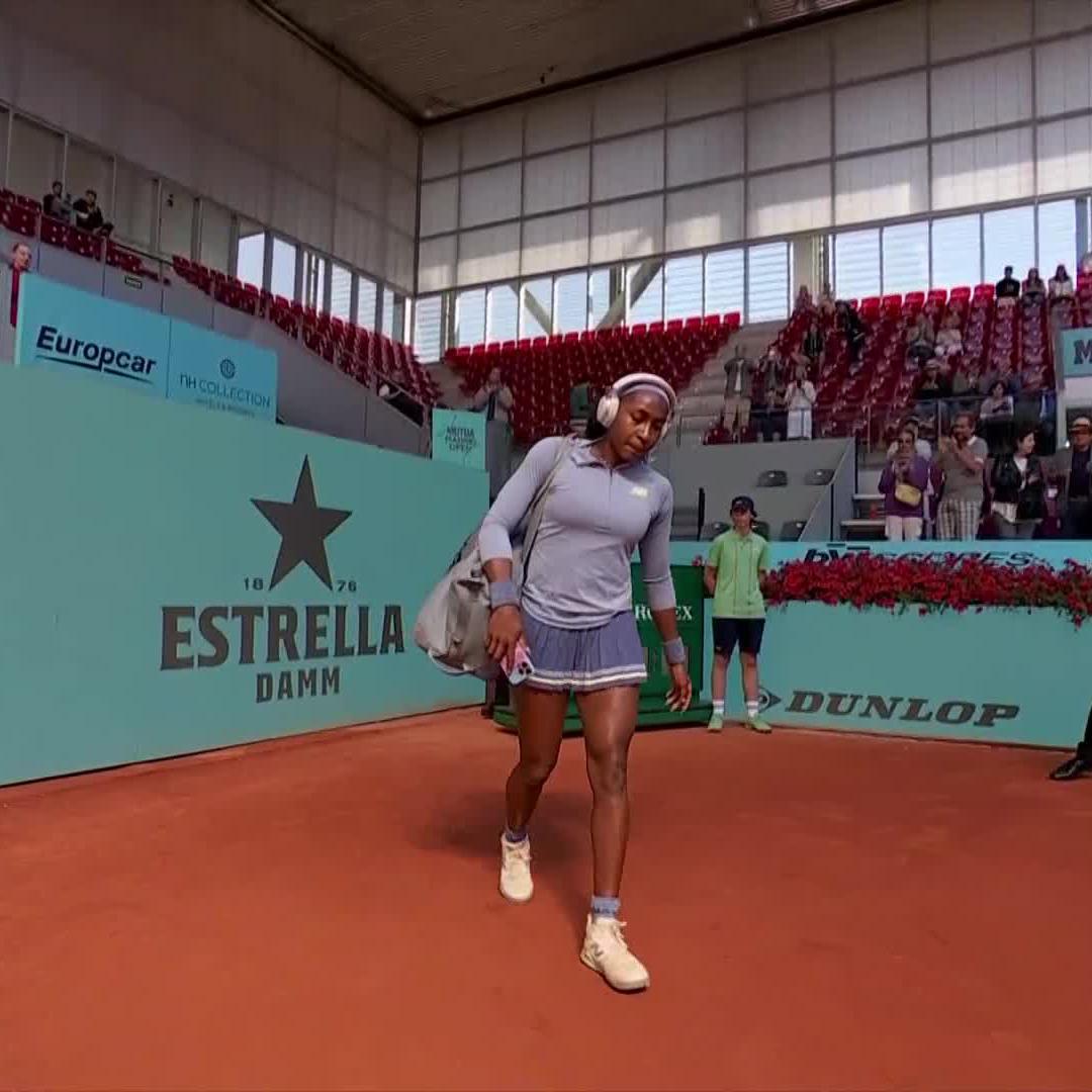 meeting for a third time this season it's... Coco Gauff 🆚 Belinda Bencic #MMOPEN