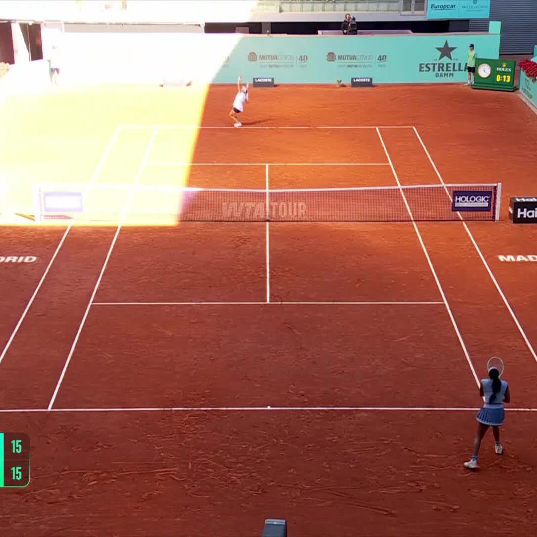 aggressive start from Coco 💪 Coco Gauff | #MMOPEN