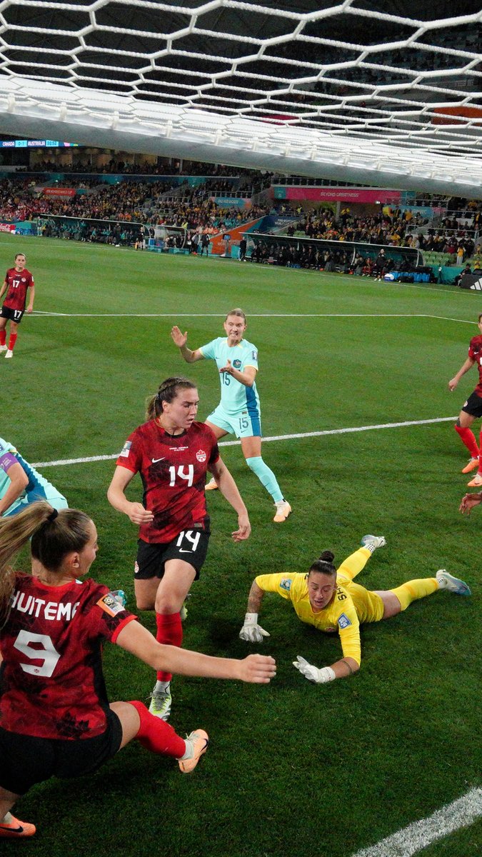 The Matildas meant business v Canada! 😤🇦🇺 #FIFAWWC