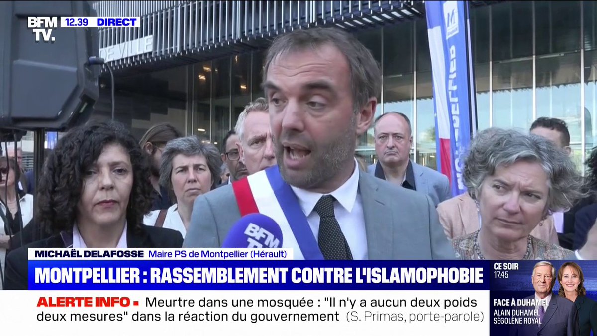 💬 "La mort d'Aboubakar est un coup de poignard aux valeurs de la République" ➡ Un rassemblement organisé à Montpellier après la meurtre d'un fidèle musulman dans une mosquée du Gard