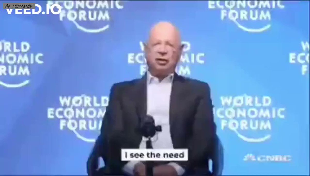 No se puede decir que no NOS AVISAN. Klaus Schwab, el recientemente dimitido director del Foro Económico Mundial, adelantándonos que nos llevarán a un GRAN APAGÓN nunca visto antes.