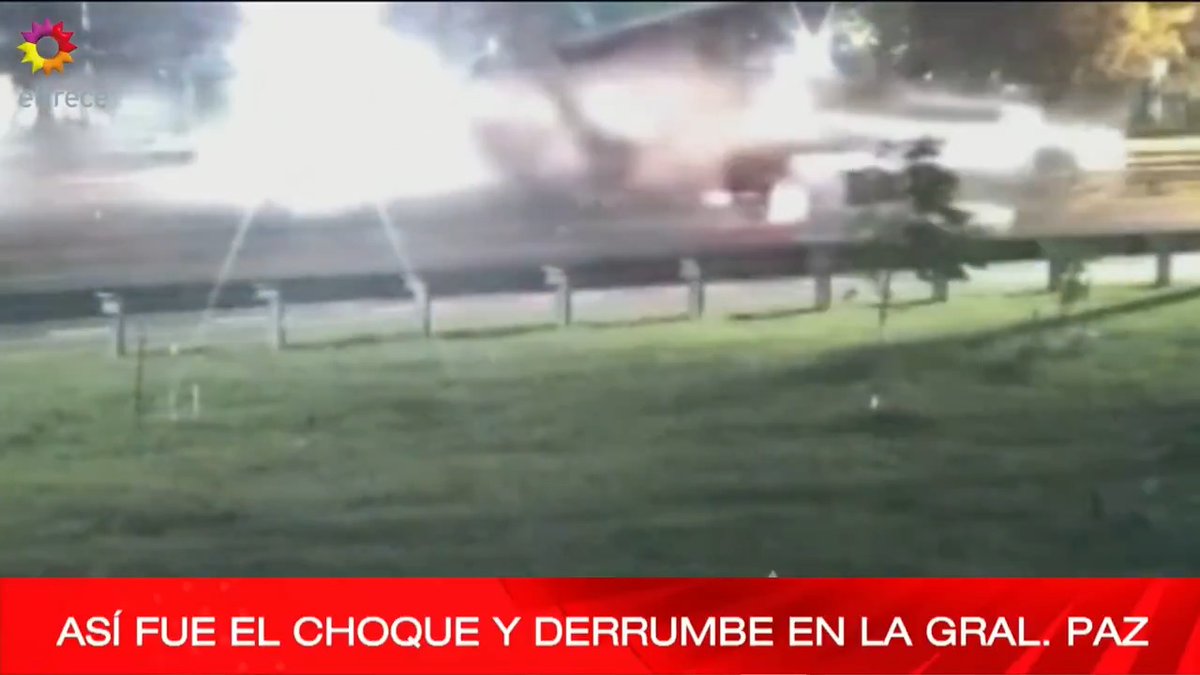 "Amarok": Por el choque contra un cartel de la avenida General Paz