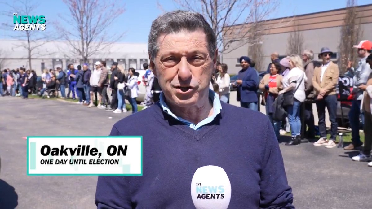 "Maple syrup MAGA." 🍁 A confusing slogan, but one drawing real support as conservative Canadians rally to keep 𝘢𝘤𝘵𝘶𝘢𝘭 MAGA far from their doorstep... Jon Sopel