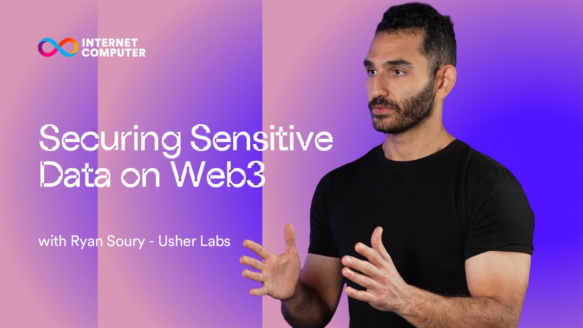 🙌 Just released: Our interview with Ryan Soury, founder of Usher Labs - building Fiet Protocol - pioneering secure data infrastructure for Web3 projects on ICP. Discover how they're connecting private data to blockchains with cryptographic proofs that cut oracle costs by 90%. Ryan explains how they're delivering: ⚡ Open-source TLS notary infrastructure ⚡ Trust-minimized data verification ⚡ High-concurrency requests (1000x target) ⚡ Aim for 90% cost reduction vs traditional oracles