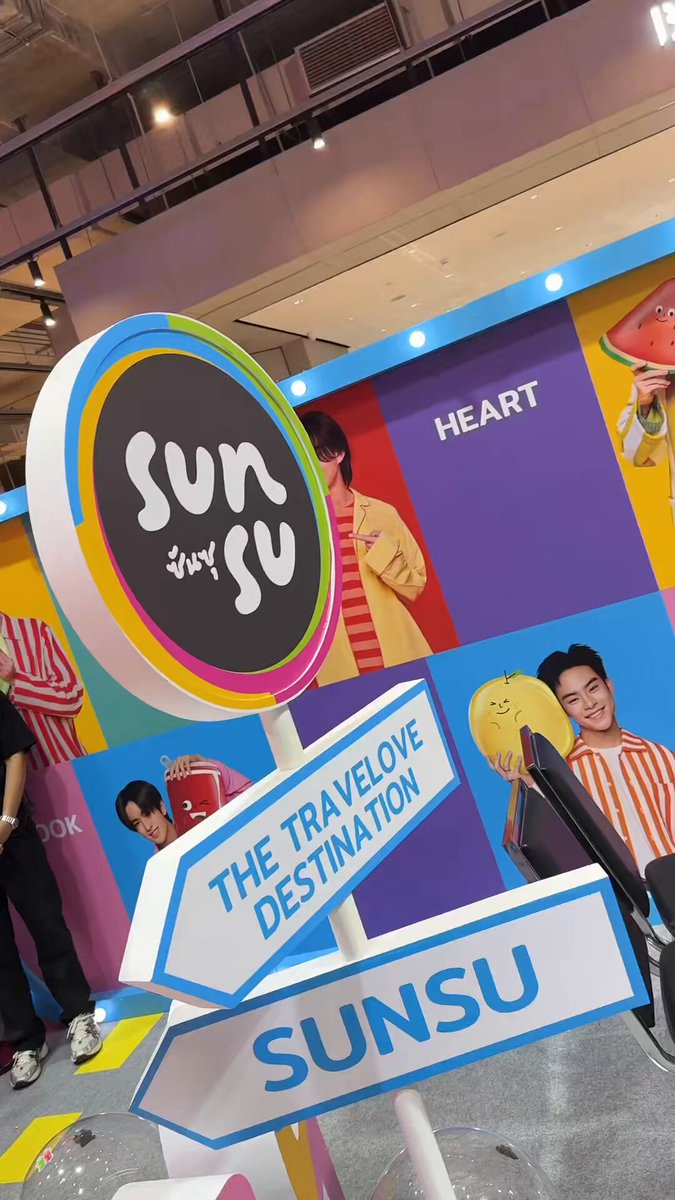 SUNSU x BUS THE TRAVELOVE DESTINATION check! ✨〰️ ขอบคุณทุกคนนะค้าบบ #SUNSUxBUSTHETRAVELOVEDESTINATION #BEsunsuUShine #SUNSUxBUS #BUSbecauseofyouishine