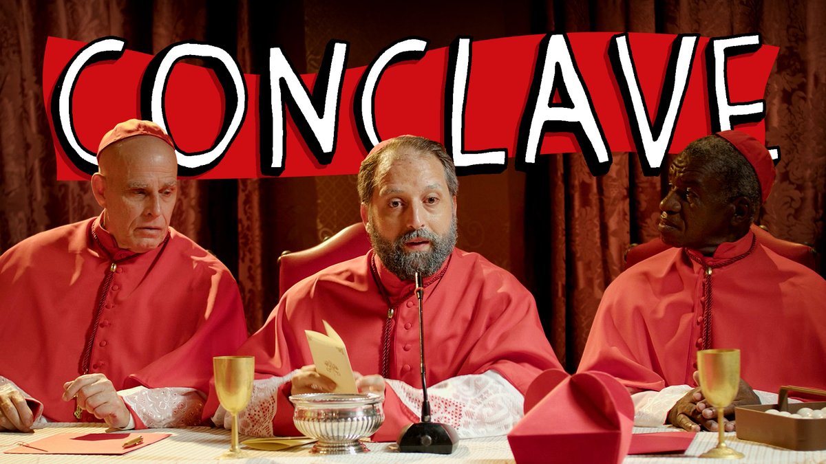 - O eleito pela maioria e por Deus... - Não! "Por Deus" não. "Por Deus" não, que eu não elegi ninguém... @fabioporchat @gduvivier ▶️ VÍDEO NOVO | CONCLAVE