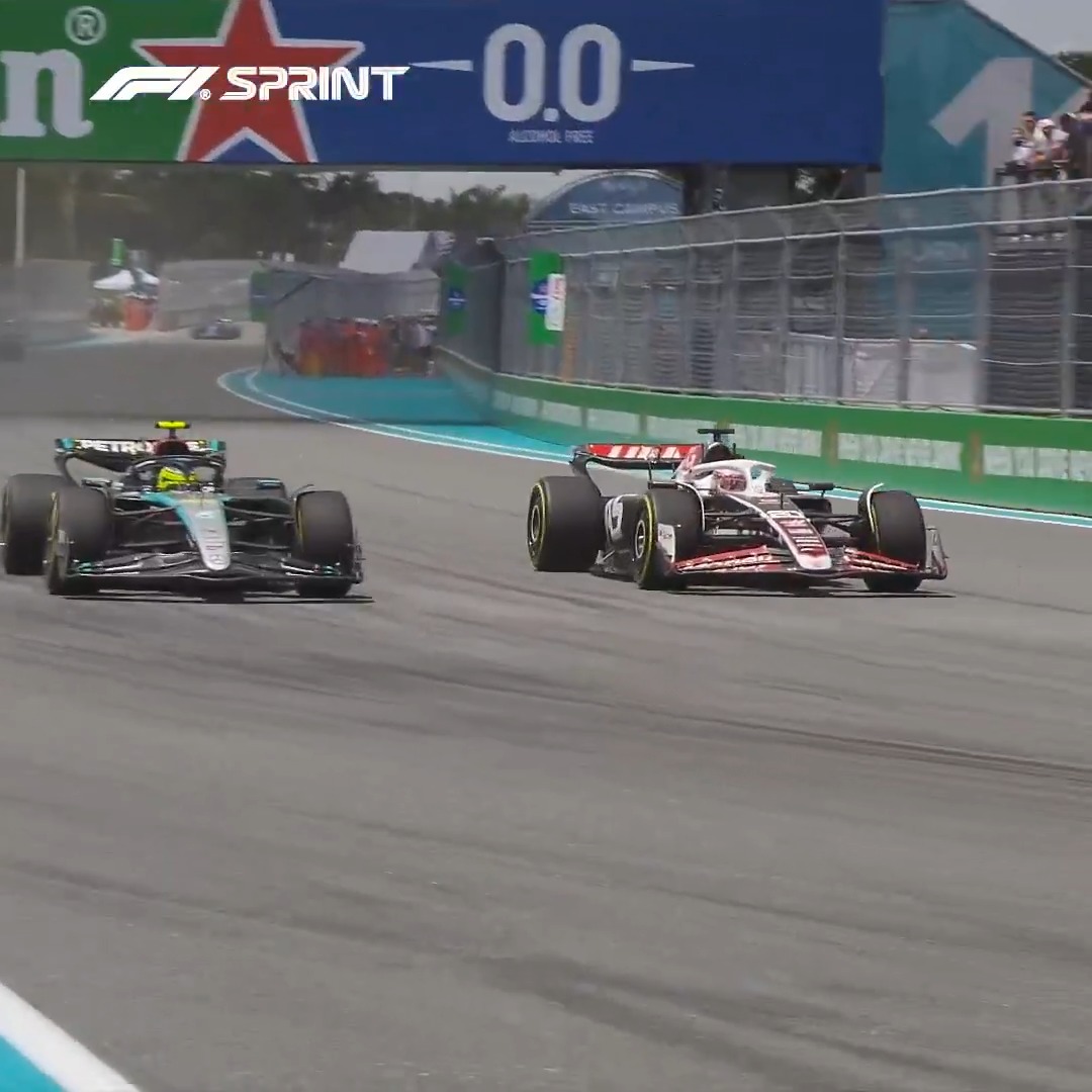 He protecc 🛡️ He attacc ⚔️ But most importantly K-Mag will fight on EVERY part of the tracc #F1 #MiamiGP MoneyGram Haas F1 Team Kevin Magnussen