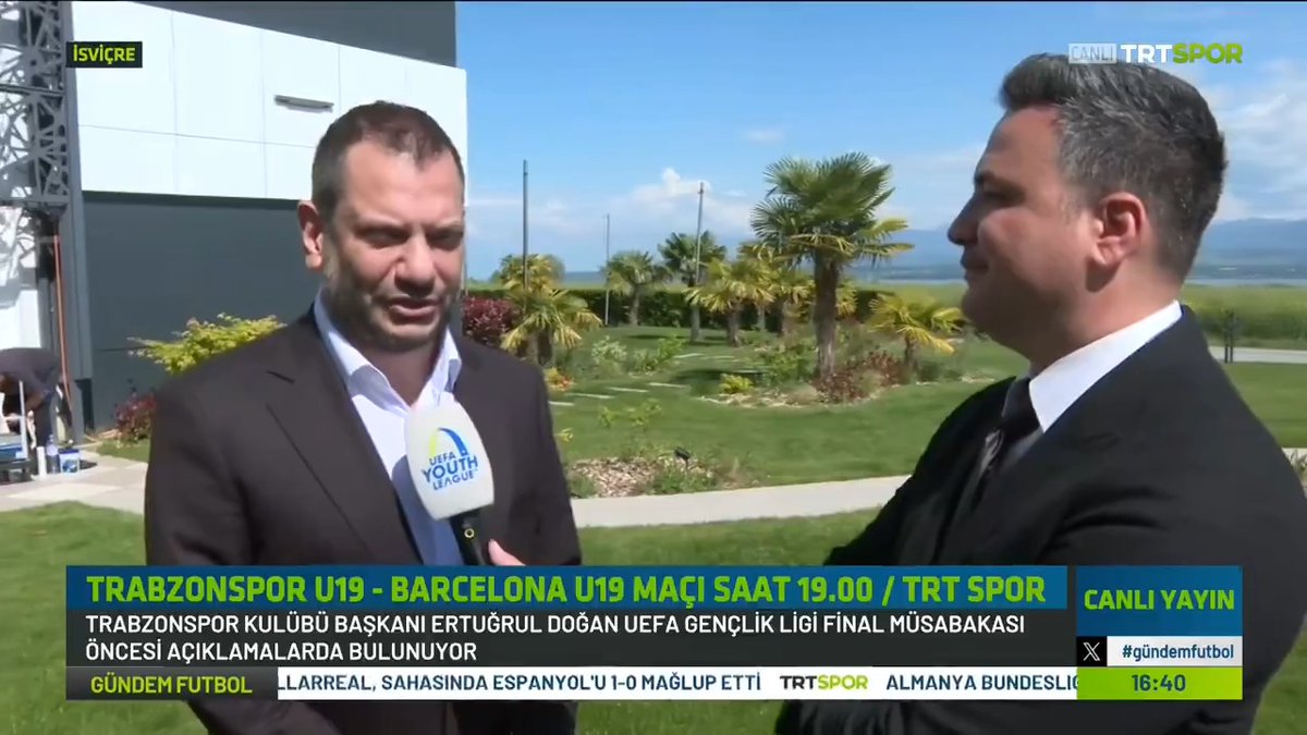 🗣️🎙️ Ertuğrul Doğan: "Rakiplerimizde başka bir tabirle devşirme sayılabilecek çok sayıda oyuncu var. Biz sahada sadece Türk oyuncularla oynadık. Trabzon'un çocukları, Karadeniz'in çocukları, Anadolu'nun çocukları..."