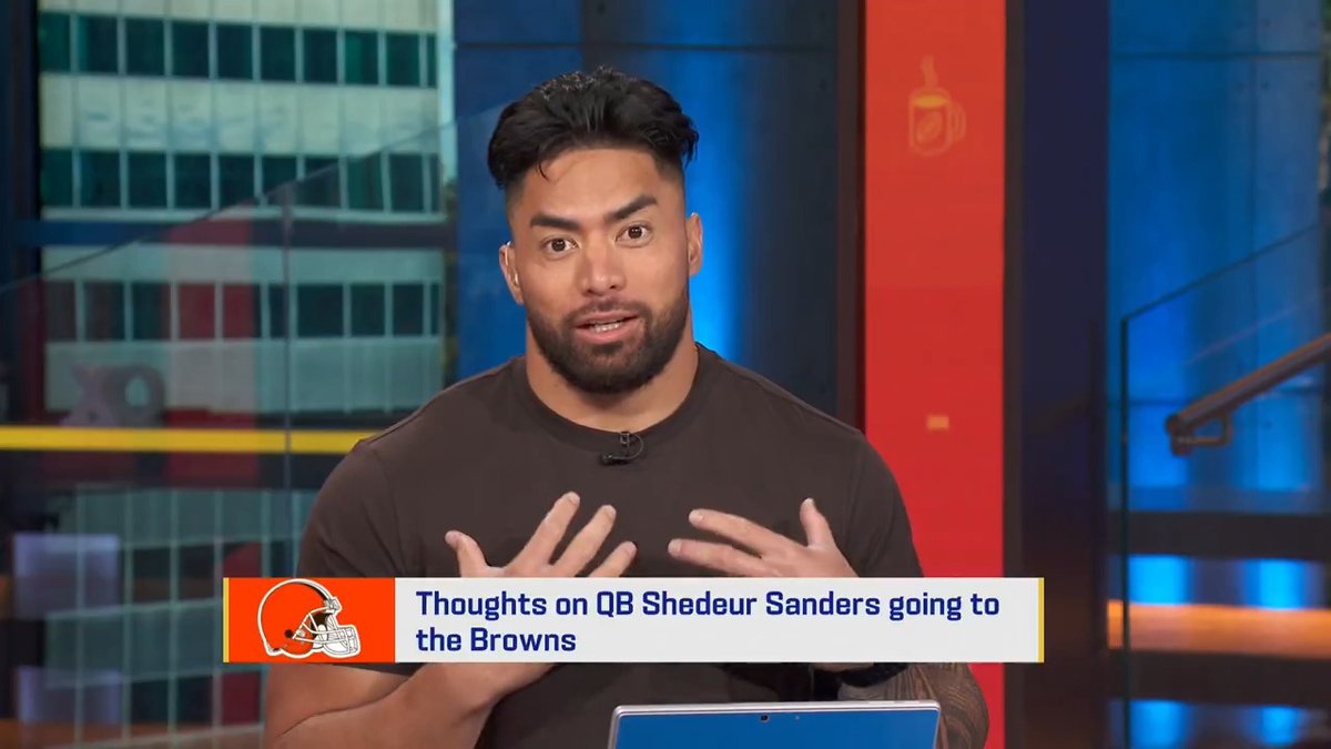 "My respect for Shedeur Sanders has increased dramatically." Manti Te'o came away impressed with how Shedeur Sanders handled the Draft.