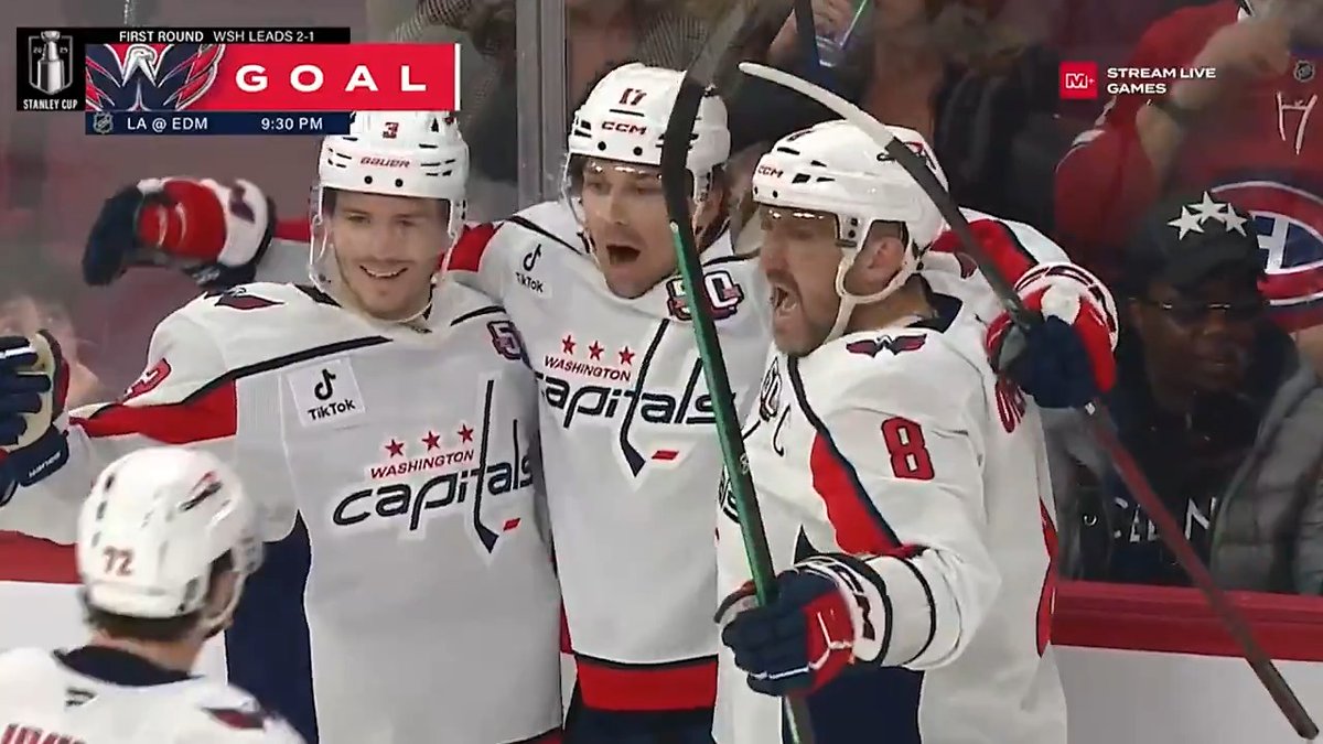 “I think guys came up with big plays when it mattered.” Washington's taking its 3-1 series lead back home thanks to four unanswered third period goals in last night’s win in Montreal, reports Taryn Bray on Caps 365. #ALLCAPS | DEX Imaging