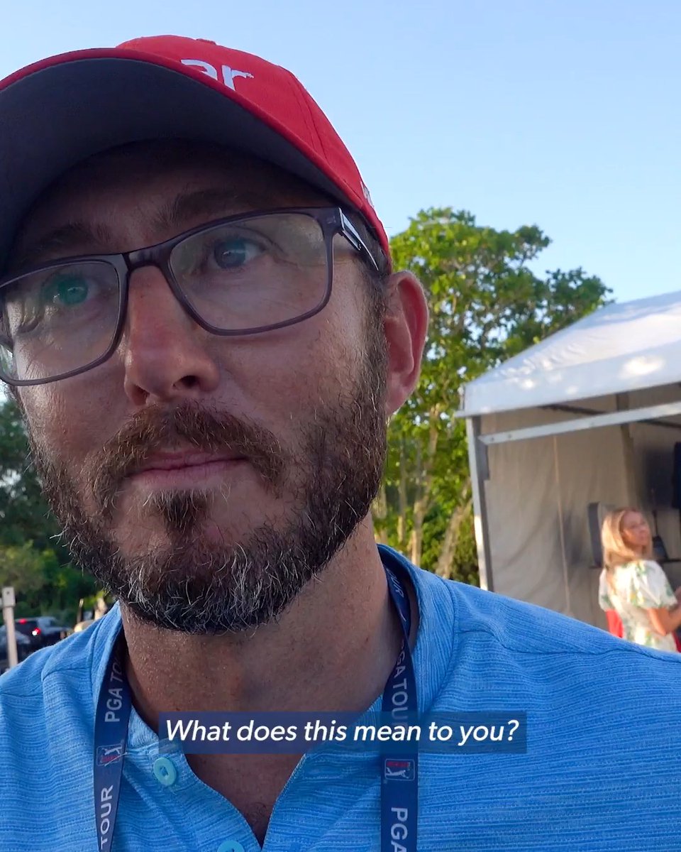 A team win that just means more ❤️ Andrew Novak’s caddie, Jeff Hamley, reflects on the Zurich Classic win a year after losing his dad.