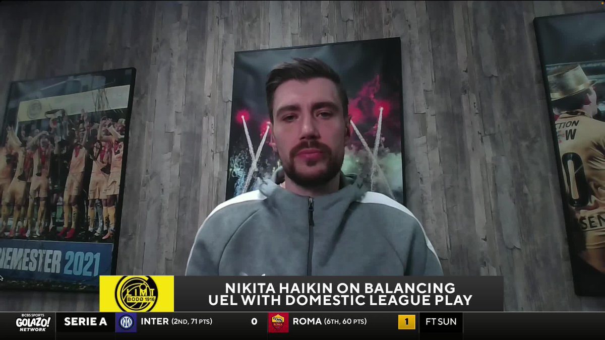 Bodø/Glimt's Nikita Haikin joins Morning Footy to discuss the “FK Bodø/Glimt | Seriemester 2024 🏆 Way” and balancing domestic league play with the #UEL 🇳🇴