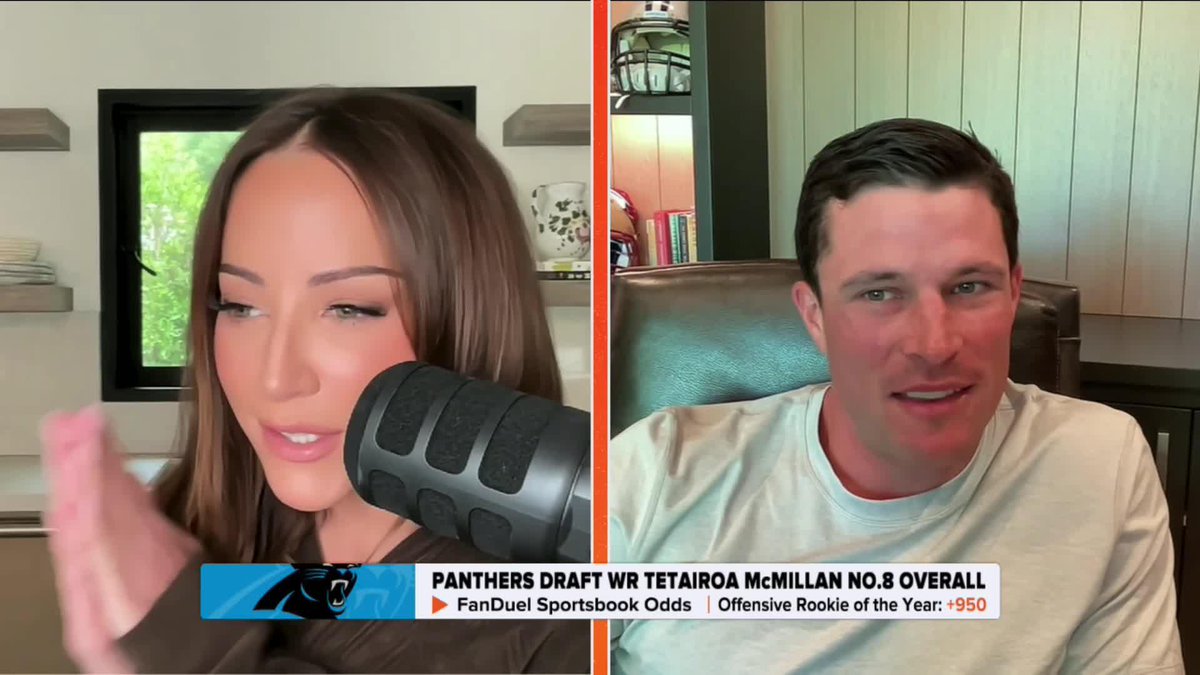 Panthers legend Luke Kuechly on what drafting WR Tetairoa McMillan means for Bryce Young. "The team is set up for Bryce to have a ton of success." Kay Adams | @lukekuechly