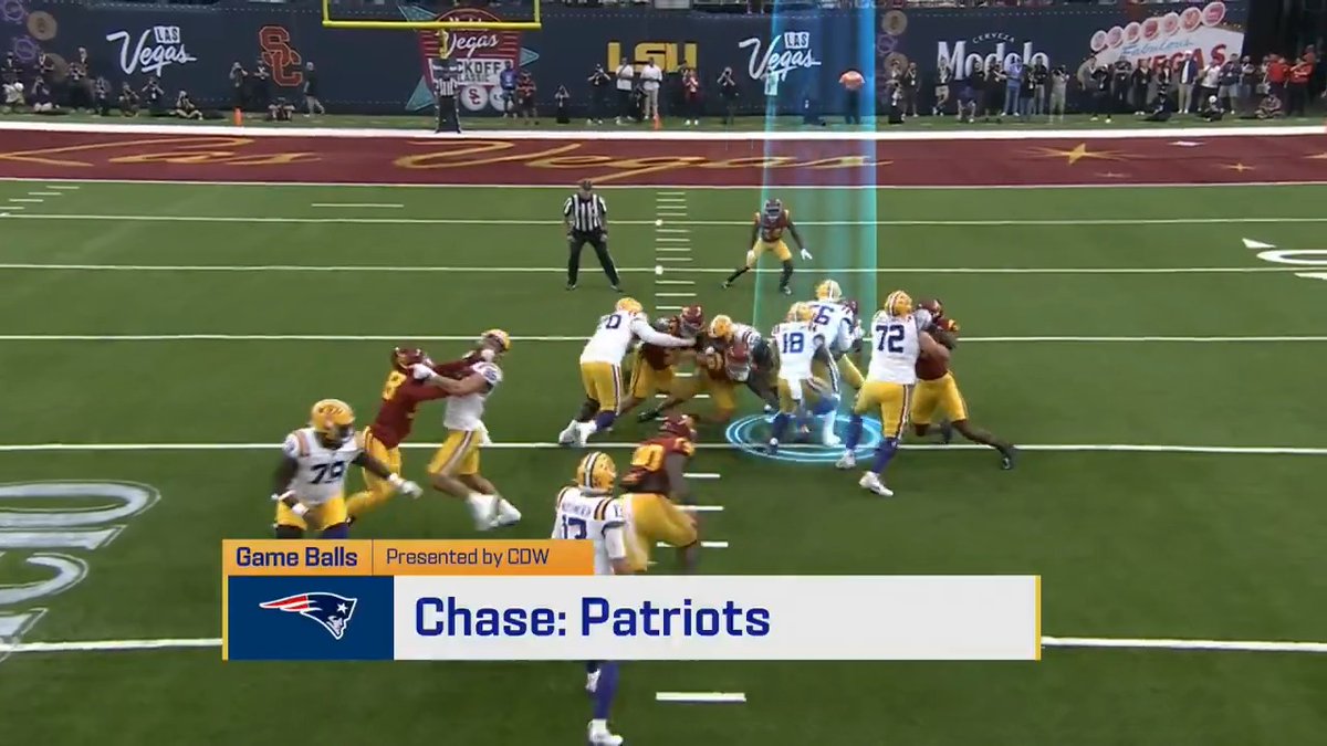 Which team had the best Draft? Chase Edmonds believes it was the New England Patriots 🙌