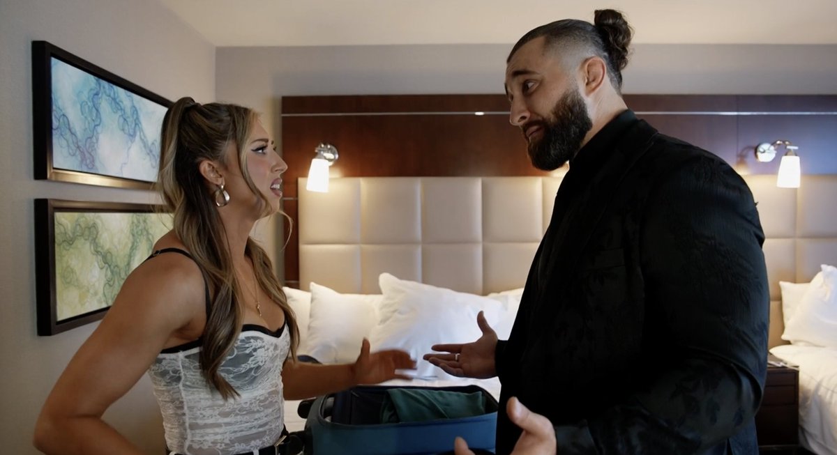 After the events of #StandAndDeliver, Tony D’Angelo suggests Adriana Rizzo ❤️‍🔥🐆 go into hiding as The Don of NXT prepares for a war with STACKS 💵. #WWENXT