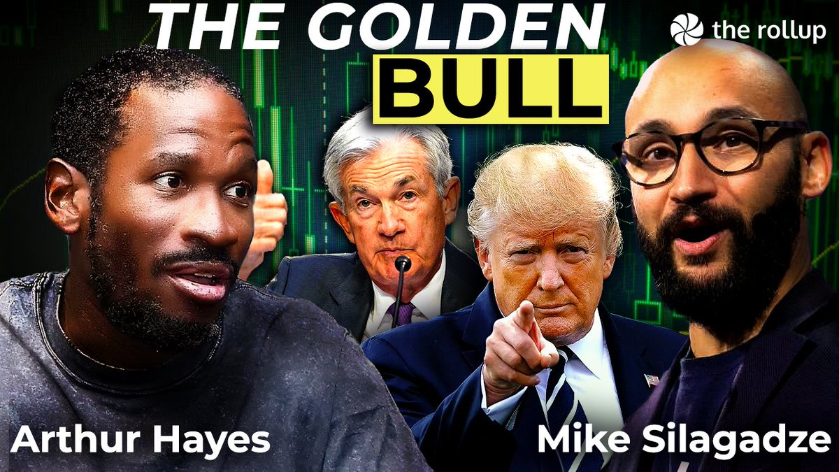 NEW EP: Global Instability Is Fueling the Greatest Crypto Boom Yet with Arthur Hayes and Mike Silagadze The global financial tides are shifting. In today's episode, & @robbie_rollup are joined by Arthur Hayes of Maelstrom and Mike Silagadze🛡 of ether.fi for a conversation about: > Trump’s Pump Fake on China > Macro Indicators For BTC & Gold > ETH/BTC Discussion > etherfi's Cash Card > DeFi’s Return To Fundamentals Full episode links below. Timestamps: 00:00 Intro 00:54 Magic Ad 01:11 ETH vs. BTC 06:14 Trump Walks Back on Tariffs 10:37 Gold vs. Bitcoin 13:15 Treasury Buybacks 16:36 Fundamentals in Crypto 19:16 DeFi Revenue & Tokenomics 22:22 Outperforming BTC 30:03 Mantle Ad 30:44 Rise of etherFi Cash 32:40 M&A in Crypto 40:59 Arthur’s Market Predictions 45:06 Memecoins vs Traditional Tokens 48:12 etherFi GTM