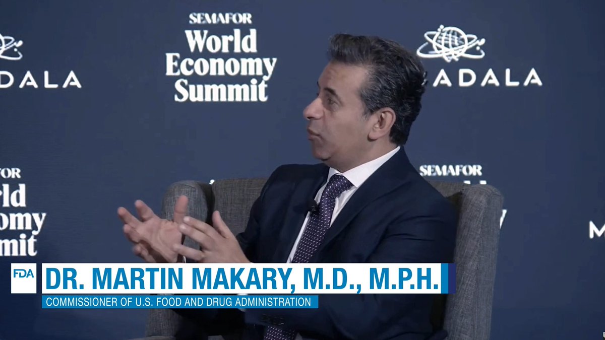 “There are a lot of big questions that we’re not asking that we should be asking.” Listen as FDA Commissioner Dr. Martin Makary discusses FDA priorities moving forward at the Semafor World Economy Summit 2025.