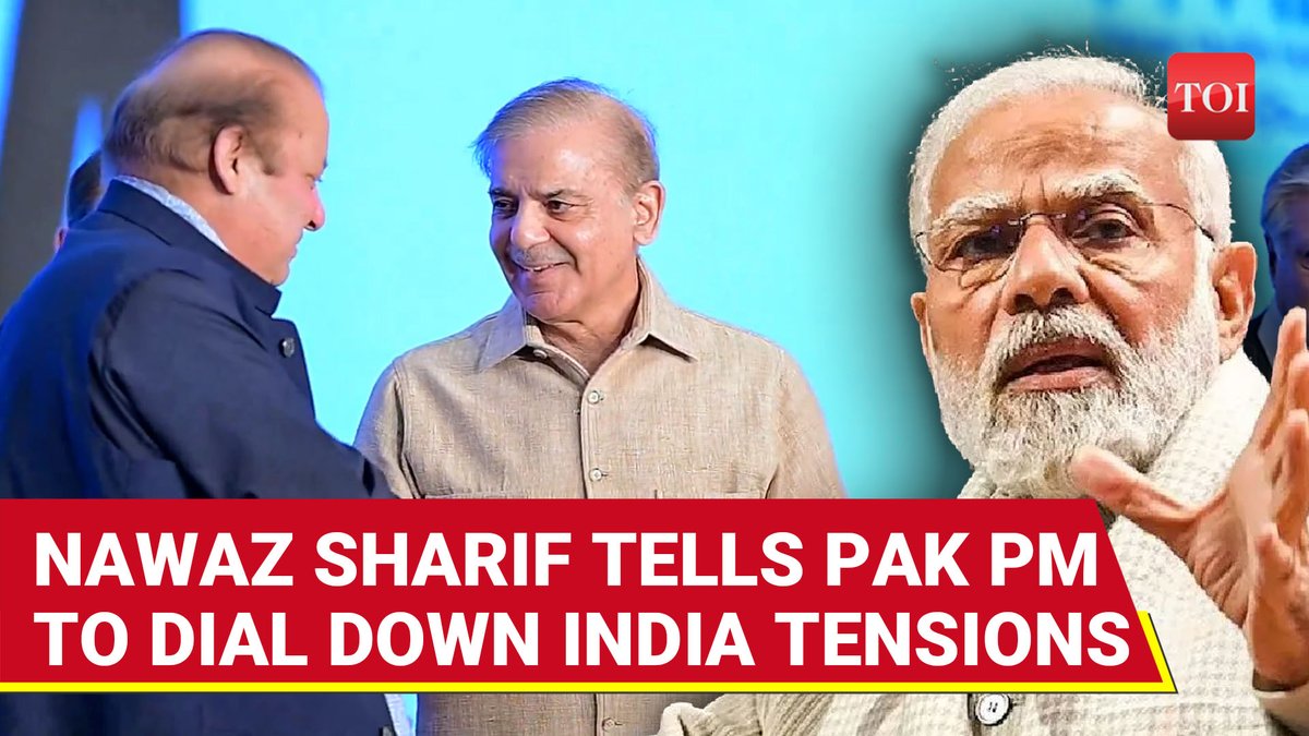 'Spooked' by India, #NawazSharif warns #Pakistan PM against aggression over #PahalgamAttack | Report