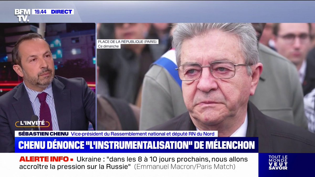 Meurtre dans une mosquée du Gard: Sébastien Chenu accuse Jean-Luc Mélenchon "d'instrumentaliser une souffrance"