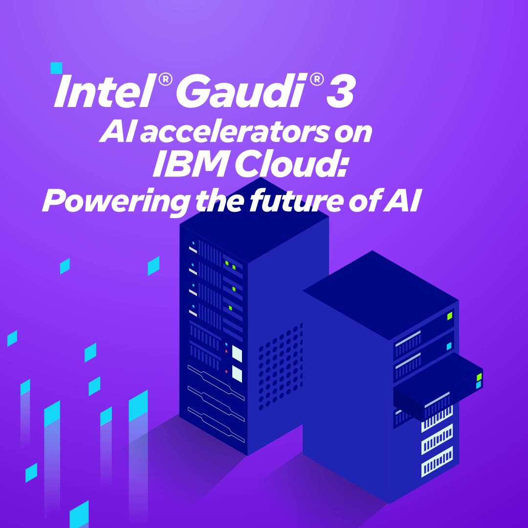 Not all cloud infrastructure is built the same. ☁️ IBM Cloud, featuring #IntelGaudi 3 accelerators, aims to offer competitive, cost-effective #AI efficiency—making accelerated AI, optimized performance, and enhanced security no longer a future thought but a current reality.