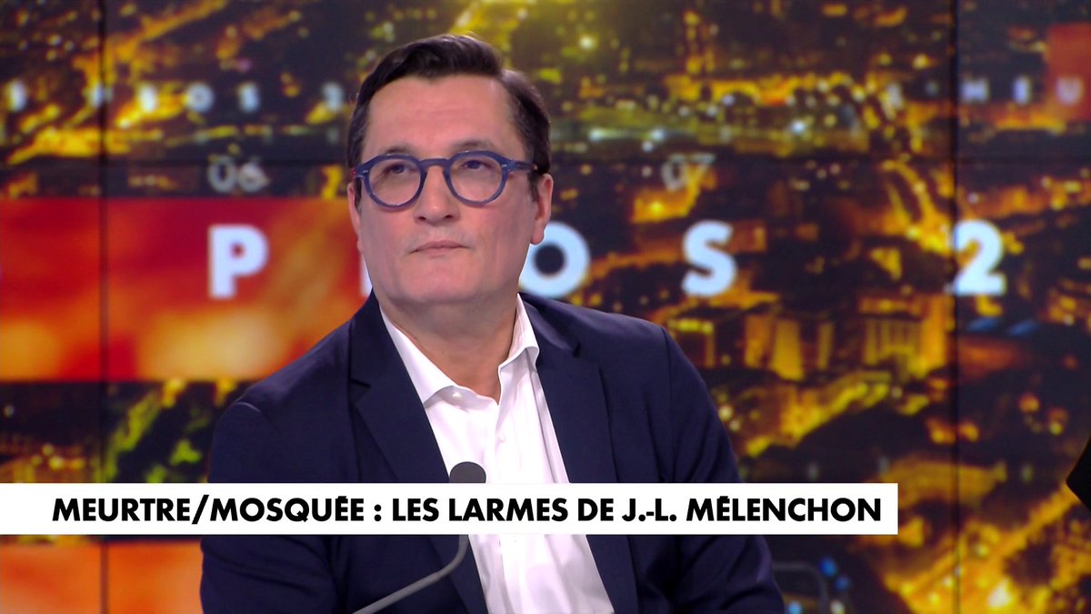 Olivier Dartigolles sur les larmes de Jean-Luc Mélenchon face à cette femme qui pleure la mort du croyant poignardé : «Je ne pense pas que Jean-Luc Mélenchon aime le contact avec autrui», dans #HDPros2