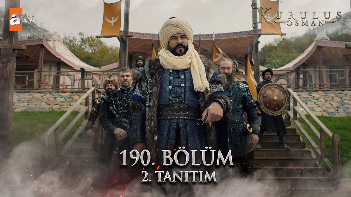 "Benim milletime diş bileyenin çenesini söker alırım!" Kuruluş Osman 190. Bölüm 2. Fragmanı Yeni bölüm Çarşamba 20.00'de atv'de! #KuruluşOsman atv
