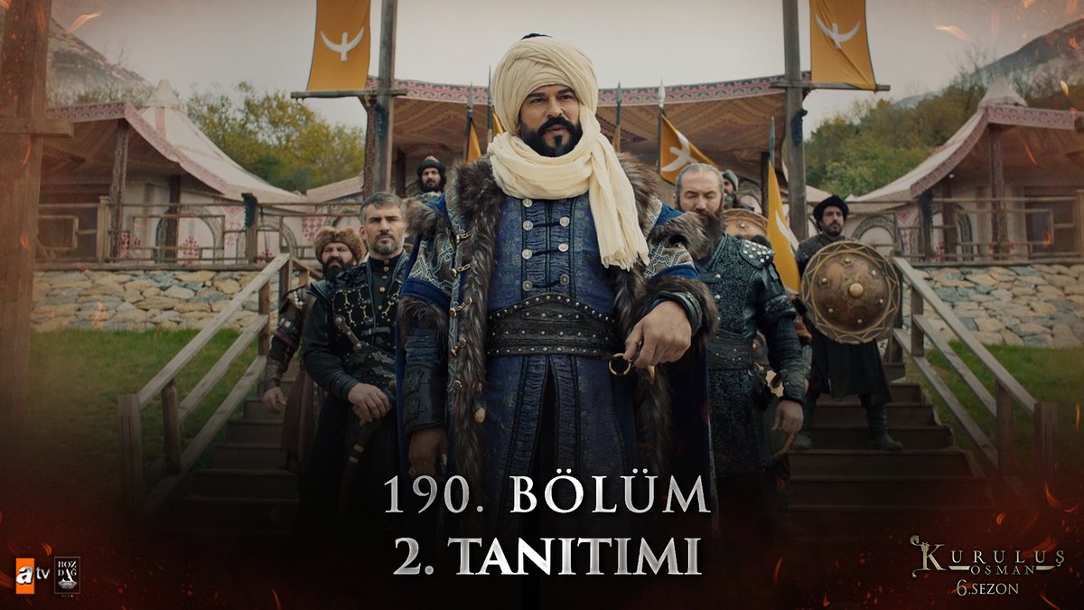 “Benim milletime diş bileyenin çenesini söker alırım!" 190. Bölüm 2. Tanıtımı💥 #KuruluşOsman yeni bölümüyle Çarşamba 20.00’de atv’de! ⚔️ atv Bozdağ Film