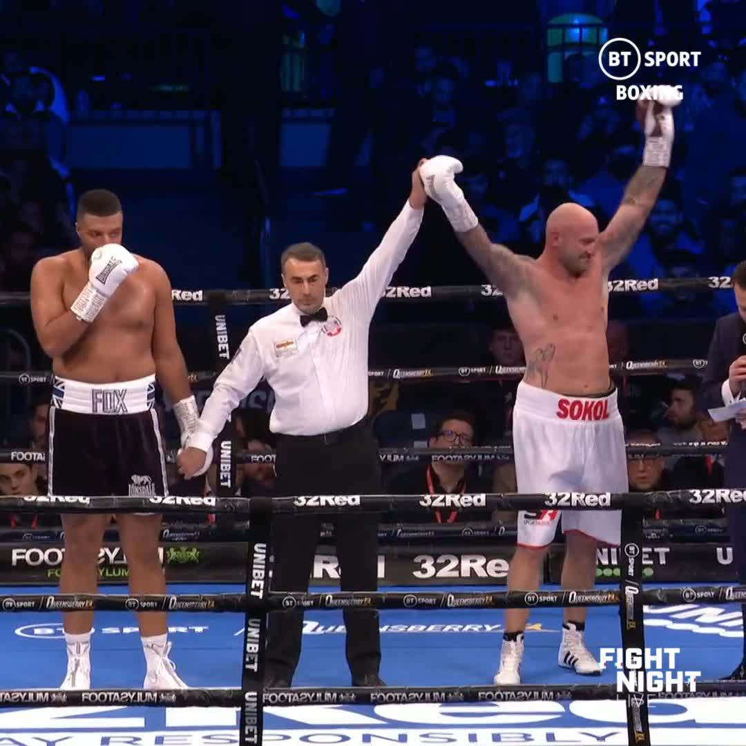 The last time George Fox was in the ring:
