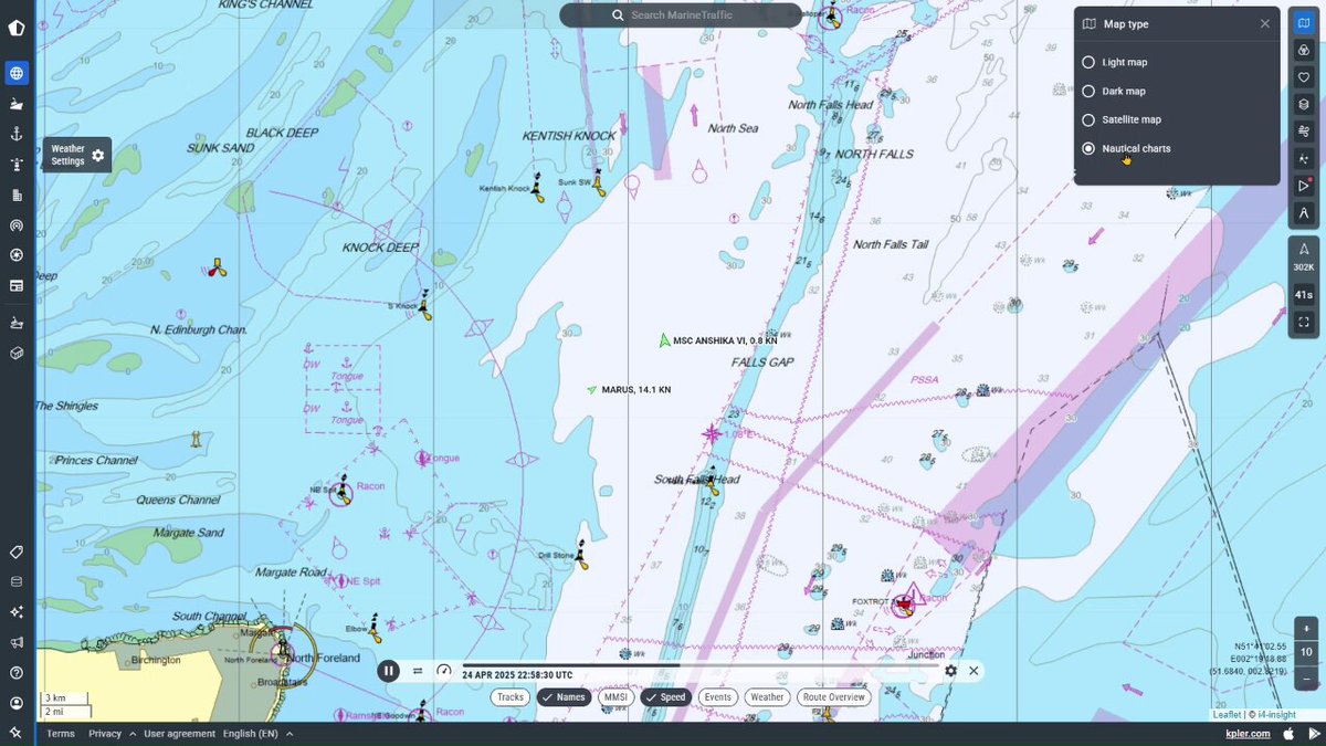 Everybody remember when Solong ran into Stena Immaculate and quite a few people said that it could not be an accident...well, it happened again. Behold the bow of MV Maru. She ran into the MSC Anshikia IV, which was anchored off Ramsgate, Britain.