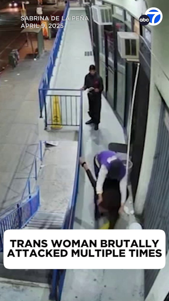 A disturbing attack on a business owner in the Westlake District was caught on camera, and the victim believes her gender identity is why she was targeted.
