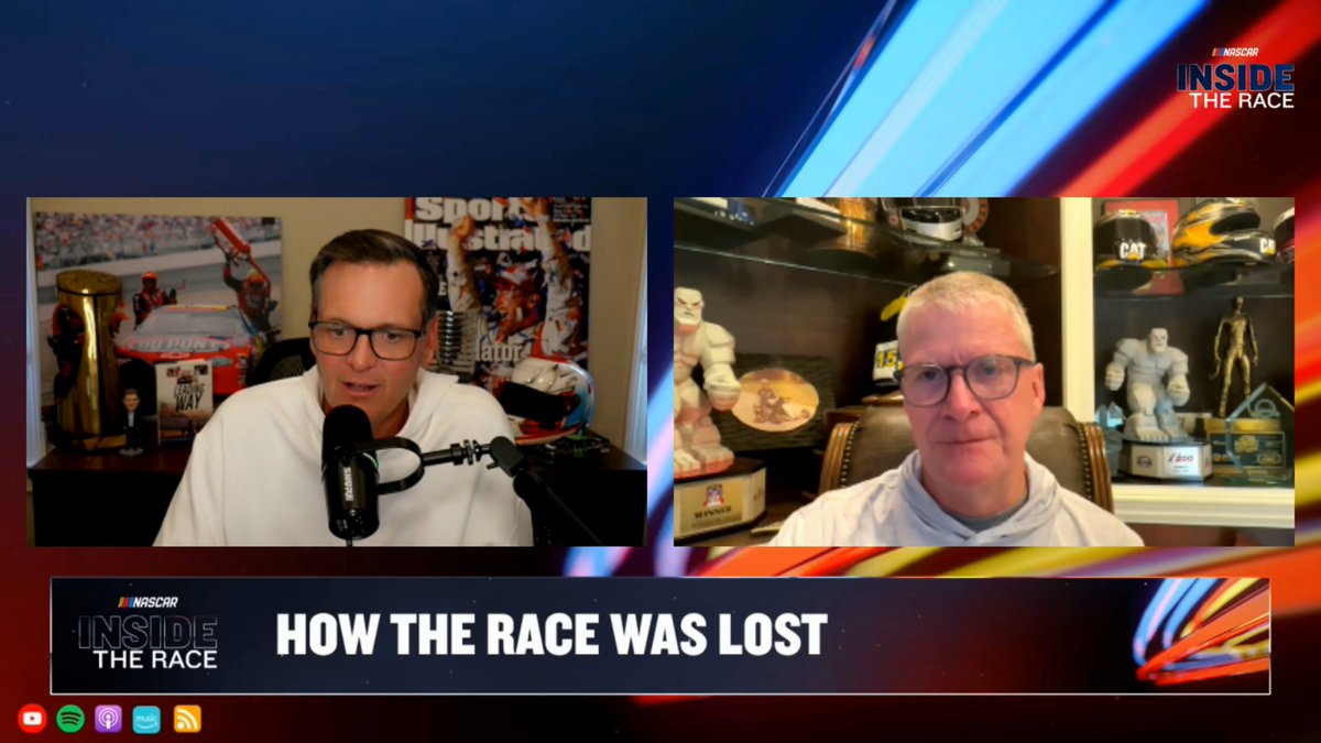 A small moment with big implications. Steve Letarte and Jeff Burton break down a late-race block that changed everything at Talladega Superspeedway.