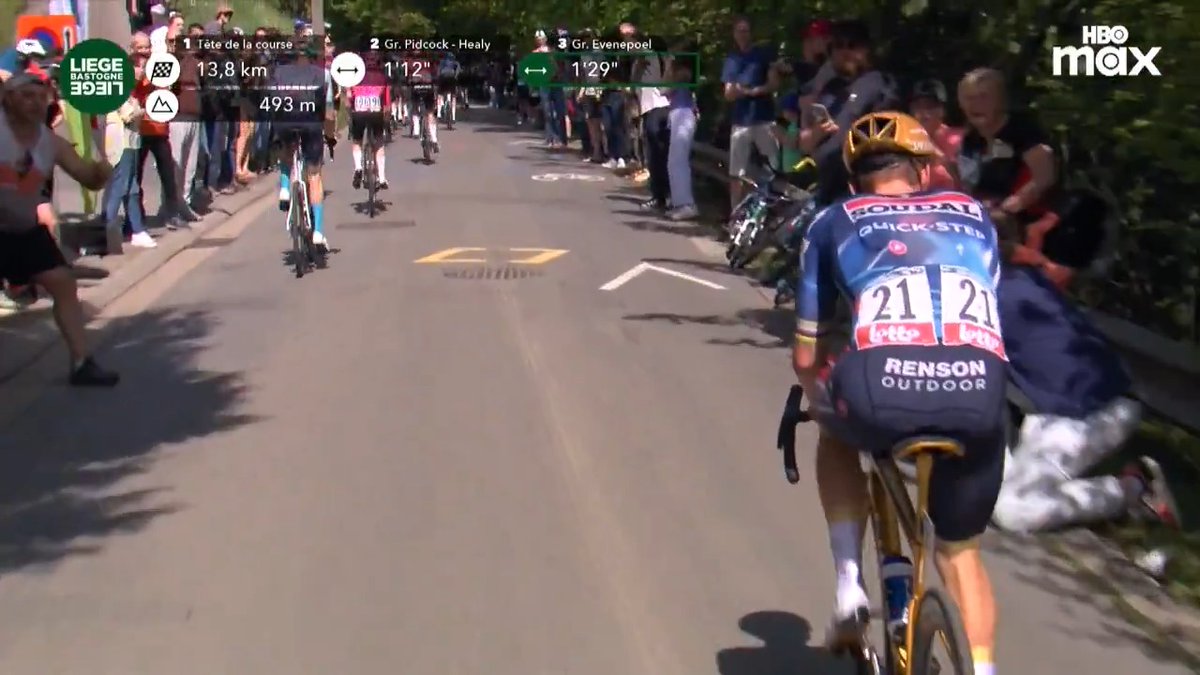 🚴🇧🇪 | Wil Evenepoel niet in beeld als hij wordt gelost? "Dit is puur ego", klinkt het uit de monden van Thijs en Jip! 😅😅 #indewaaier Thijs Zonneveld Jip van den Bos 📺 Stream op YouTube en HBO Max