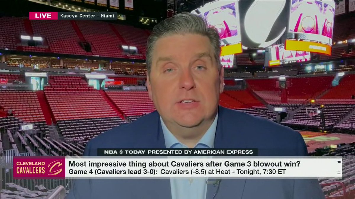 "The way the Cavs just totally shifted their strategy midway through a series." @windhorstESPN on what has impressed him the most about Cleveland 👏