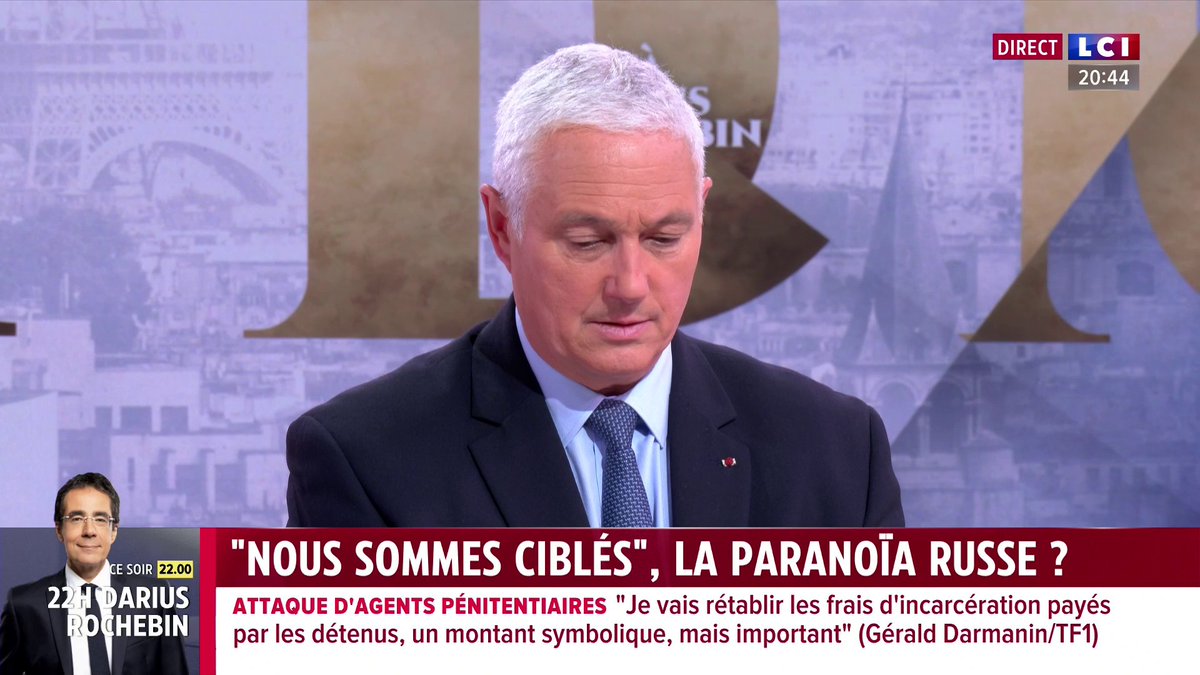 🔴 Une paranoïa russe ? 🗣️ Général Michel Yakovleff, ancien vice-chef d’état-major du Shape (OTAN), invité de Darius Rochebin : "La guerre du Kosovo est une sorte de machination qu'on regrette aujourd'hui. Sur coup là, les Russes ont raison."