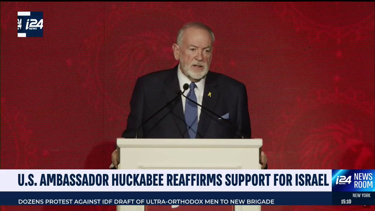 'Hamas has no future in Gaza or anywhere else on this earth' Ambassador Mike Huckabee reaffirms unshakable US support for Israel – 'We are the beneficiary'