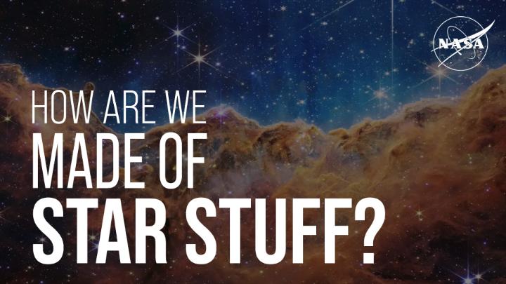 You are made of star stuff. It’s not just poetry; it’s science. Nearly all the elements in your body — carbon, oxygen, iron — were forged in the fiery hearts and violent deaths of ancient stars, a NASA scientist explains. Explore more: