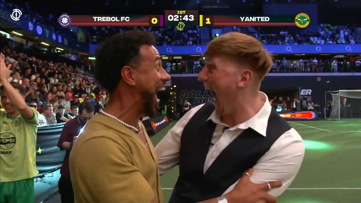 "STOP IT!" 🤩 Tyler Winters on the half turn to open for scoring for Angryginge's Yanited.