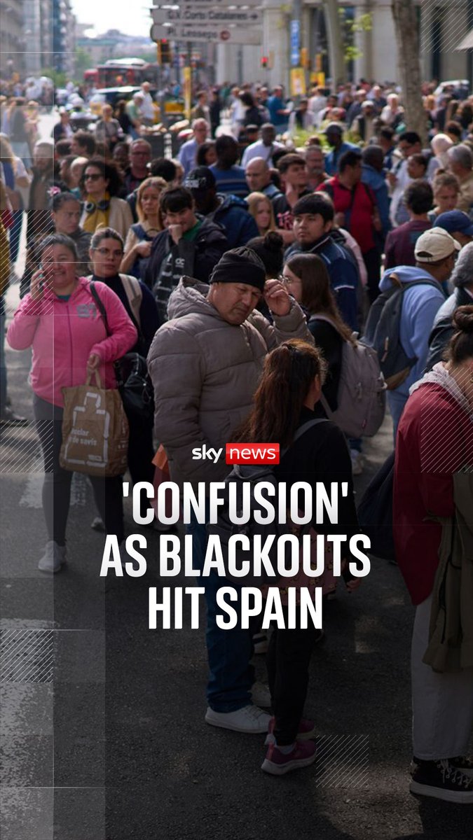 An 'exceptional and extraordinary' power outage has brought large parts of Portugal and Spain to a standstill. Read more: