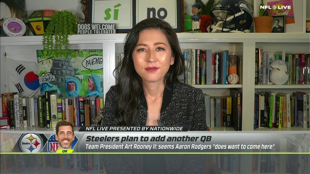 "I would've taken a quarterback earlier." @MinaKimes wishes the Steelers "would've been more aggressive" in looking for a "long-term" answer at QB ✍️