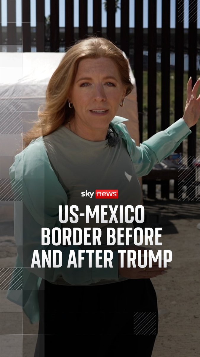 Sky's Martha Kelner returned to San Ysidro, along the US-Mexico border, to see how it's changed since President Trump took office for a second time. Watch the full report: