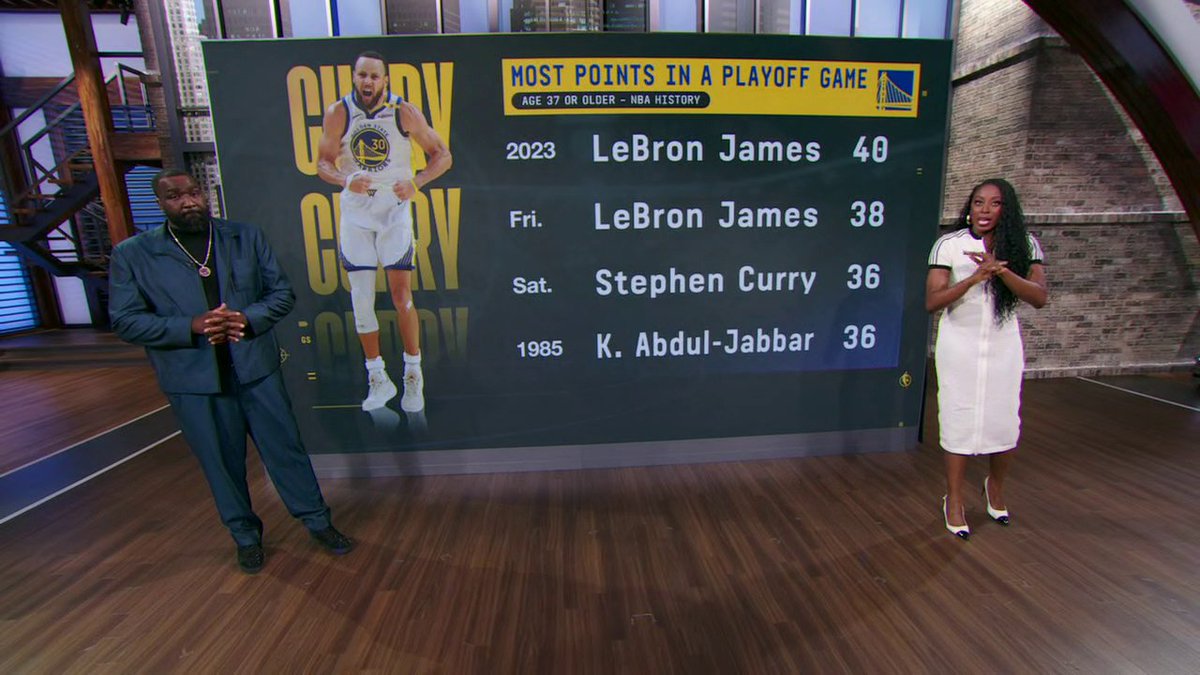 "You know what I saw from Steph Curry? The best player in this series." Kendrick Perkins and Chiney Ogwumike break down the brilliance of Steph Curry's huge Game 3 performance 🙌