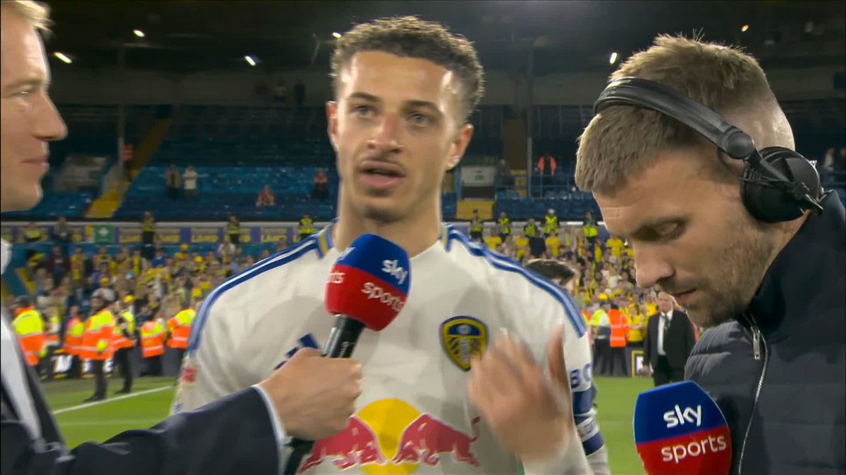 "We're making up for it now!" 😍 Ethan Ampadu shares his thoughts as Leeds celebrate promotion with their fans 🕺🎶