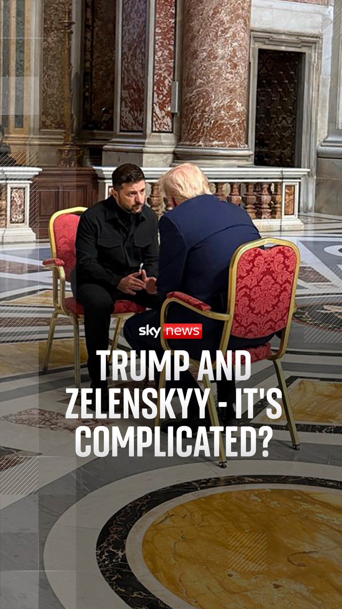 The two leaders made headlines when they had an explosive argument in the Oval Office in February, but they were recently seen having a private meeting before the Pope's funeral Military analyst Michael Clarke explains what lies behind their relationship