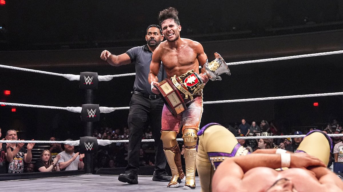 .SUPERNOVA11 makes his return to #WWENXT to take on King for the Heritage Cup.