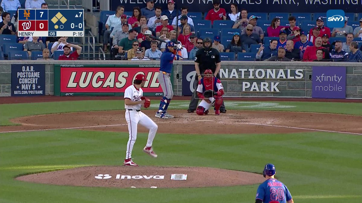 BRANDON NIMMO GRAND SLAM! HIS SECOND HOMER OF THE DAY! METS LEAD 11-0!