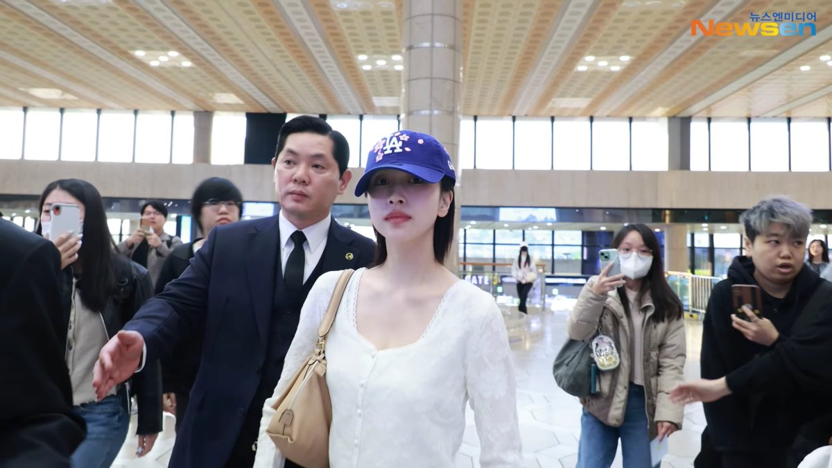Mina heading to Japan for the SK-II live later today.
